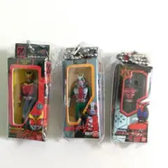 仮面ライダー ソフビパッケージチャーム　3体セット