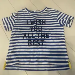 【新品】COMME CA FILLE ストライプ Tシャツ 120cm