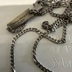 【希少個体】Maison Margiela 反転ロゴプレート ネックレス 希少個体】Maison Margiela 反転ロゴプレート ネックレス - メルカリ