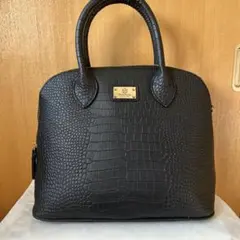 レザー ハンドバッグ 黒