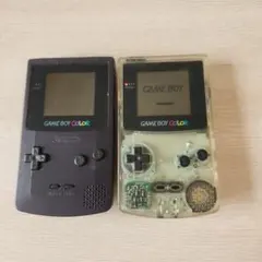 任天堂 ゲームボーイカラー 本体 2台セットジャンク