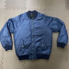 ネイビー ジップアップ ブルゾン LLサイズ