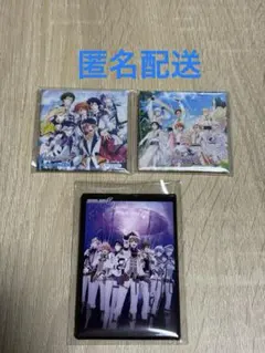 アイナナ IDOLiSH7 アイドリッシュセブン スクエア缶バッジ3個セット