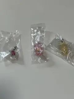 モンチッチめじるしアクセサリー ちむたん ピンク イエロー キティめじるし