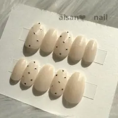 No.11 春ネイル　オフィスネイル　シンプルネイル