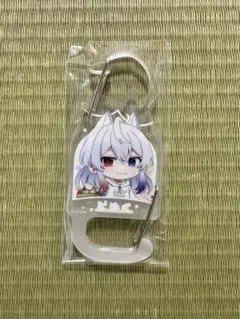 カラフルピーチ　アクリルカラビナ　どぬく