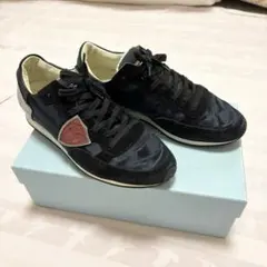 PHILIPPE MODEL ネイビー/シルバー 迷彩サイズ41 25.5のサムネイル