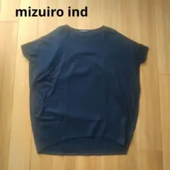 mizuiro ind チュニック Tシャツ ネイビーのサムネイル
