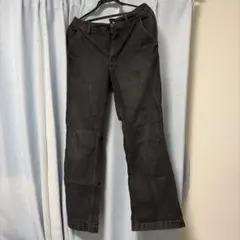 GU ブラックデニムパンツ Mサイズ