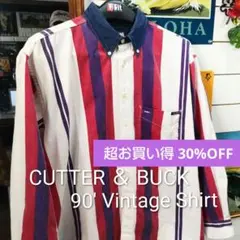 希少！Cutter & Buck シャツ 90' Vintage Shirtのサムネイル