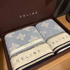 新品未使用CELINE フェイスタオル 2枚セット