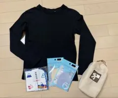 子供 120cm 黒 長袖 シャツ カットソー まとめ売り