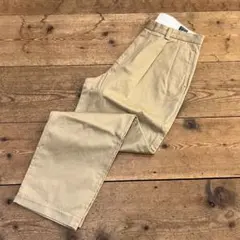 ★美品 ブルーブルー ツータックチノパン Lサイズ ベージュ ハリランのサムネイル