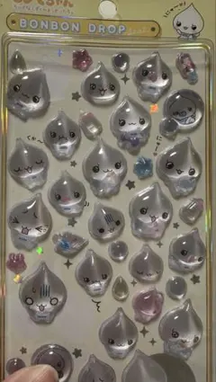 ボンボンドロップ キャラクターシール　しずくちゃん