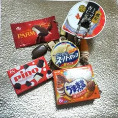 【meiji アイスミニチュアチャーム】詰め合わせ まとめ売り カプセルトイ