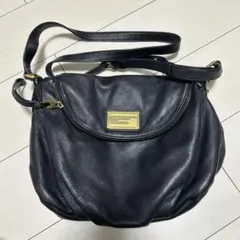 Marc by Marc Jacobs　レザーショルダーバッグ　ブラック　黒