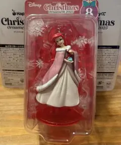 Happyくじハッピーくじ 一番くじ DISNEYクリスマスオーナメントアリエル