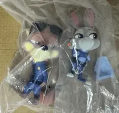 ズートピア fluffy puffy フィギュア ニック ジュディ プライズ