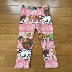 GRAND GROUND グラグラ ベビー スパッツ レギンス ピンクのサムネイル