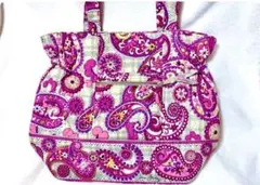 VeraBradley ペイズリー柄キルティングトートバッグ ヴェラブラッドリー