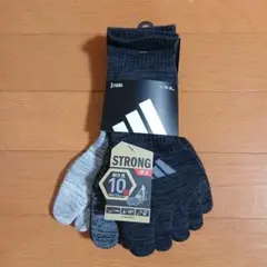 アディダス 5本指メンズソックス No.186