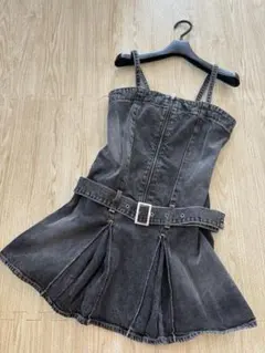 jouetie デニム ジャンパースカート