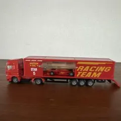 ジク　siku レーシングカー&運搬トレーラー　ジャンクのサムネイル