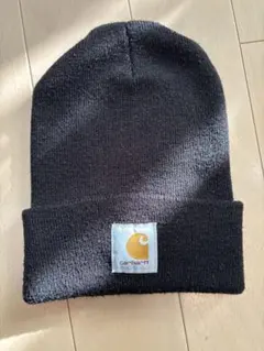 Carhartt ブラックニット帽 A18