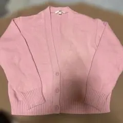 カーディガン ピンク