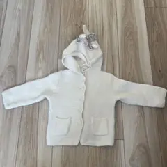 baby GAP フード付きカーディガン 12-18ヶ月　ユニコーン