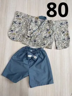 ベビー袴　ハンドメイド袴　70 80センチ　端午の節句　お食い初め　こどもの日