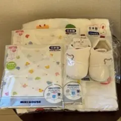 MIKIHOUSE ベビー肌着セット バスタオル　ファーストシューズ　靴