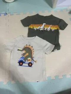 GAP/90cm/恐竜/半袖Tシャツ2枚セット