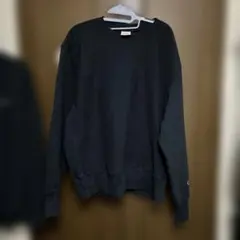 Champion Reverse Weave ネイビー無地XLサイズ