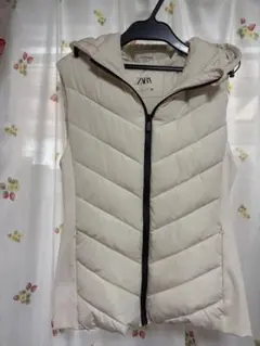 2026年最新】ZARA カラー：ベージュ系 レディース ダウンベスト