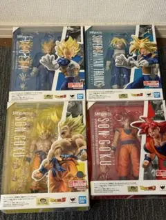 値下げ可 ドラゴンボール SH フィギュアアーツ 悟空 ベジータ ブロリー