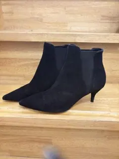 ZARA BASIC サイドゴアブーツ ブラック 36のサムネイル