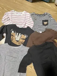 キッズ服 トップス 6点セット 80