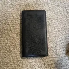 LOUIS VUITTON 二つ折り財布 黒 (使用済み)