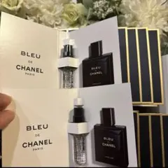 CHANEL ブルー ドゥ シャネル レゼクスクルジフ　パルファム　香水　2個