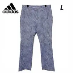 adidas golf パンツ メンズ82 ゴルフウェア チェック 春夏