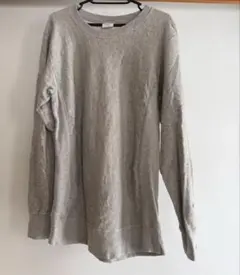 Champion グレー 長袖トレーナー