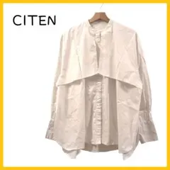 CITEN シテン ブラウス　ホワイト　コットンのサムネイル