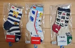 MIKIHOUSE　靴下3足セット　13cm〜15cm