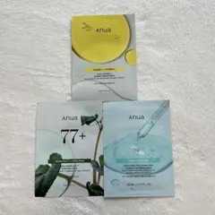 anua フェイスマスク 3種セット