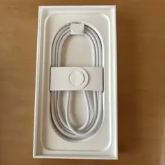 iPhone17e付属　純正USB-C to USB-Cケーブル