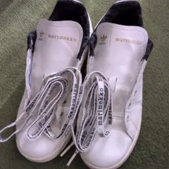 23.0 adidas marimekko コラボ スニーカー ホワイト