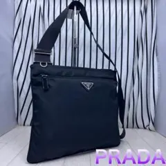 【美品】PRADA×プラダショルダーバッグ
