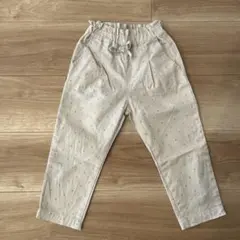 アプレレクールドット柄 ベージュ 長ズボン 120cm