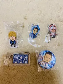 三代目JSB ストラップ 缶バッジ クリップ5点セット　新品未開封　ライブガチャ